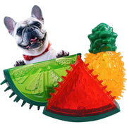 Jouets Rafraîchissants à Mâcher pour Chien - Set Fruits d'Été