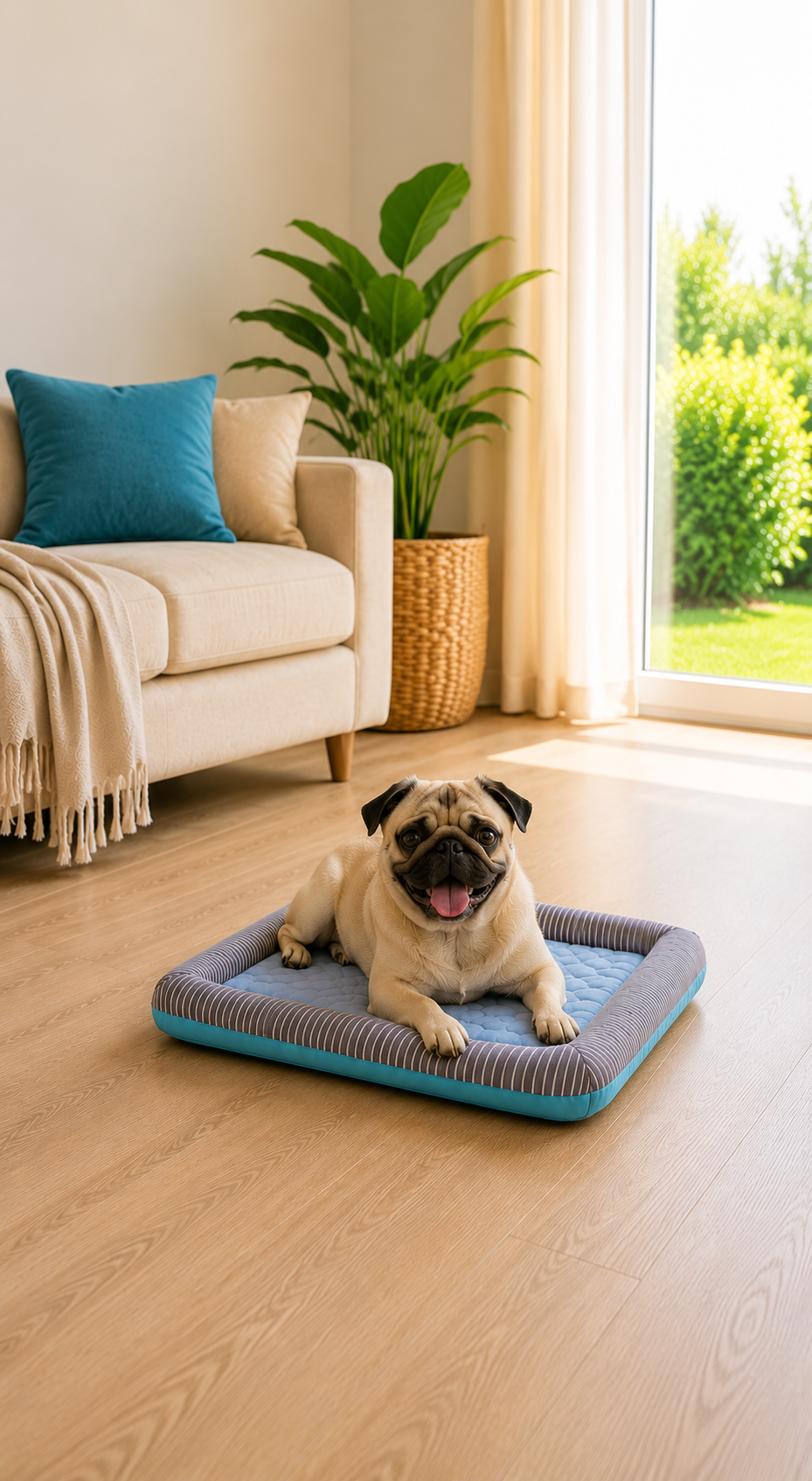 Découvrir le matelas qui aide votre chien à rester au frais - IceDream