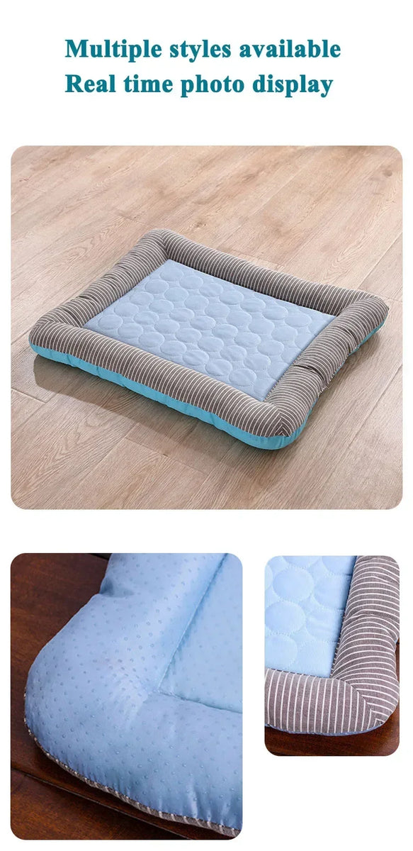 Tapis Rafraîchissant pour Chien et Chat – Coton Respirant