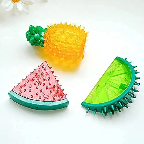 Jouets de Refroidissement pour Chien – Set Fruits d'Été