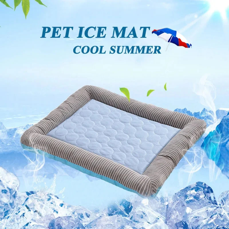 Tapis Rafraîchissant pour Chien et Chat – Coton Respirant
